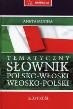 Tematyczny slownik polsko-wloski, wlosko-polski + rozmowki CD