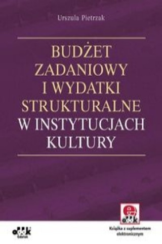 Budzet zadaniowy i wydatki strukturalne w instytucjach kultury z suplementem elektronicznym