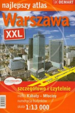 Warszawa XXL Najlepszy atlas
