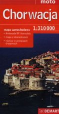 Chorwacja mapa samochodowa 1:310 000