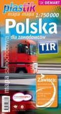 Polska TIR mapa samochodowa 