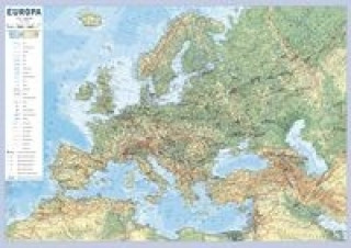 Europa scienna mapa podreczna