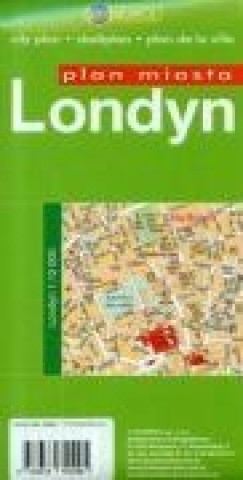 Londyn Plan miasta 1: 12 000