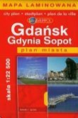 Gdansk Gdynia Sopot Plan miasta 1: 22 500