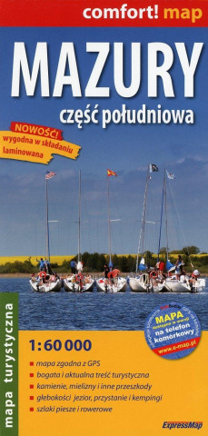 Mazury czesc pólnocna / Masuren - Südlicher Teil 1 : 60 000