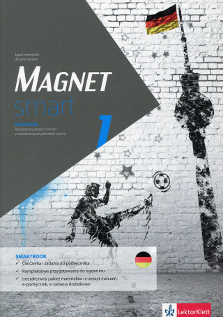 Magnet smart 1 Smartbook + DVD Rozszerzony zeszyt cwiczen z interaktywnym pakietem ucznia