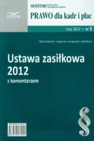 Ustawa zasilkowa 2012 z komentarzem 3/2012