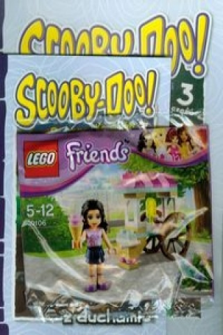 Scooby Doo Zestaw dwoch ksiazek + zabawka