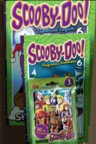 Scooby Doo Tajemnicze zagadki czesc 6 Zestaw dwoch ksiazek i zabawka