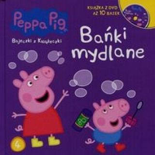 Swinka Peppa Bajeczki z ksiazeczki 4 Banki mydlane + DVD