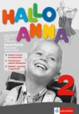 Hallo Anna 2 Jezyk niemiecki Smartbook Ksiazka cwiczen + 2CD