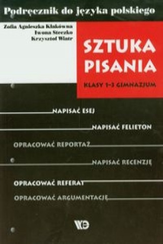 Sztuka pisania 1-3 Podrecznik do jezyka polskiego