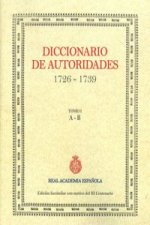 Diccionario de autoridades (1726-1739) Tomo I: A-B