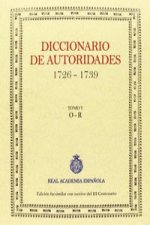 Diccionario de autoridades. : Tomo V