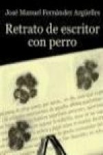 Retrato de escritor con perro