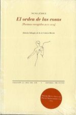 El orden de las cosas : poemas escogidos (2000-2013)