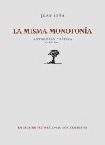 La misma monotonía : antología poética 1989-2011