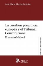 La cuestión prejudicial europea y el Tribunal Constitucional : el asunto Melloni