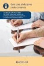 Guía para el docente y solucionarios. Operaciones auxiliares de montaje de instalaciones electrotécnicas y de telecomunicaciones en edificios.