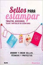 Sellos para estampar: Tarjetas, accesorios, telas y artículos de escritorio