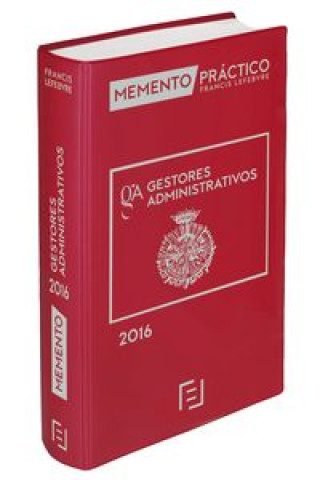 Memento Práctico Gestores Administrativos 2016