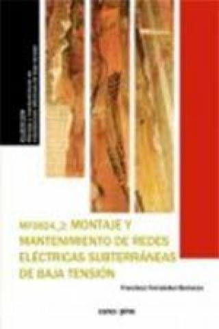MF0824_2 Montaje y mantenimiento de redes eléctricas subterráneas de baja tensión