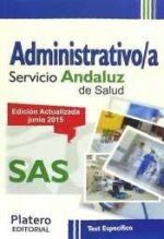 Administrativo/a del Servicio Andaluz de Salud (SAS). Test específicos