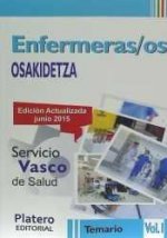 Enfermero/a del Servicio Vasco de Salud (Osakidetza). Temario, volumen I
