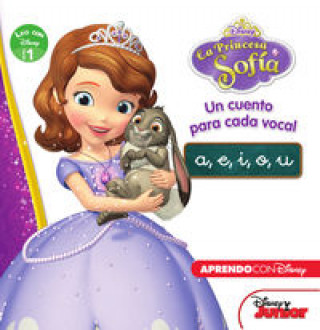 Leo con Disney Nivel 1. Princesa Sofía. Un cuento para cada vocal: A E I O U