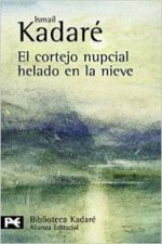 El cortejo nupcial helado en la nieve