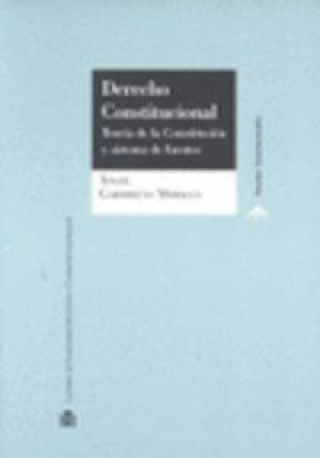 Derecho constitucional : teoría de la constitución y sistema de fuentes