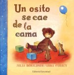 Un osito se cae de la cama