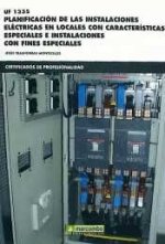*UF1335 Planificación de las instalaciones eléctricas en locales con características especiales e instalaciones con fines específicos