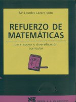 Refuerzo de matemáticas para apoyo y diversificación curricular