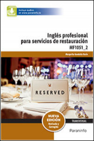 Inglés para servicios de restauración. Certificados de profesionalidad. Servicios de restaurante