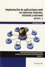 Implantación de aplicaciones web en entorno internet, intranet y extranet. Certificados de profesionalidad. Desarrollo de aplicaciones con tecnologías