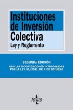 Instituciones de inversión colectiva : Ley y Reglamento