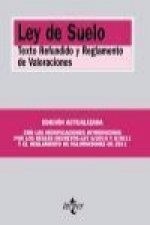 Ley de suelo : texto refundido y reglamento de valoraciones