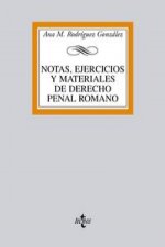 Notas, ejercicios y materiales de derecho penal romano