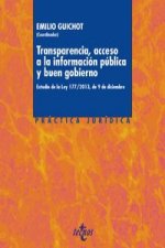 Transparencia, acceso a la información pública y buen gobierno : estudio de la Ley 19-2013, de 9 de diciembre