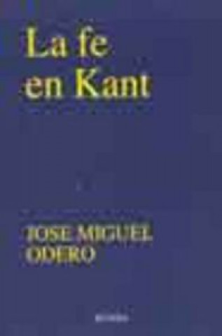 La fe en Kant