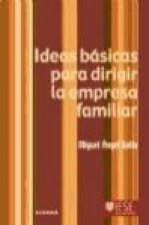 Ideas básicas para dirigir la empresa familiar