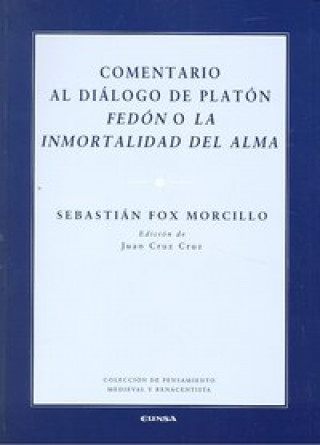 COMENTARIO AL DIALOGO DE PLATON FEDON