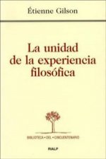 La unidad de la experiencia filosófica