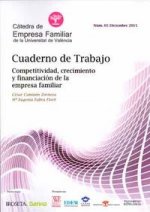 Crecimiento de y trabajo financiación de la competitividad, empresa familiar