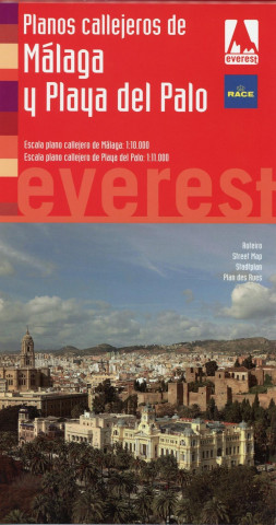 Planos callejeros de Malaga y Playa del Palo 1 : 10 000 / 1 : 11 000