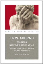 Adorno. Lote Estudios Sociológicos