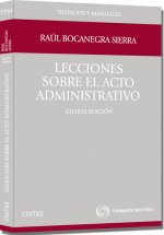 Lecciones sobre el acto administrativo