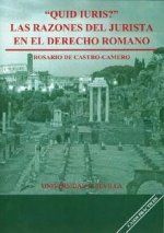 Quid iuris? : las razones del jurista en el derecho romano