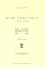 Dicho en el vacío (1897-1900)